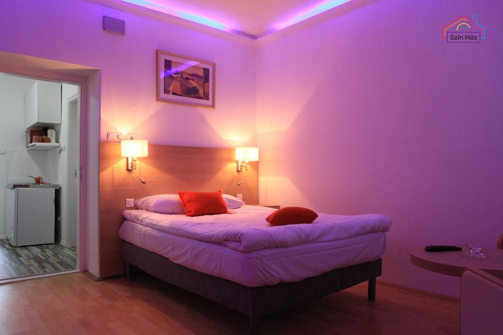 Ferienwohnung Szin-Haz Apartman (Adults Only) Gyula Zimmer foto